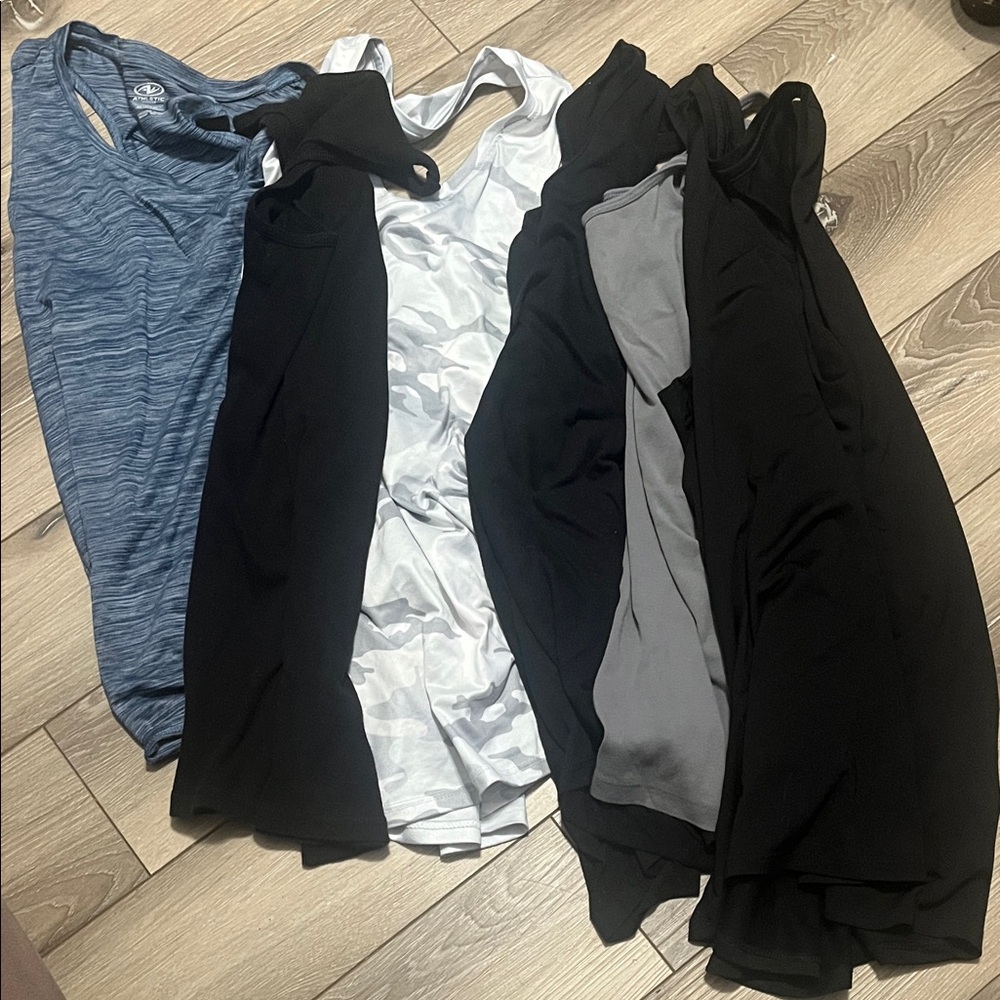 Stylish Women's Tank Tops - Black, Blue, Gray